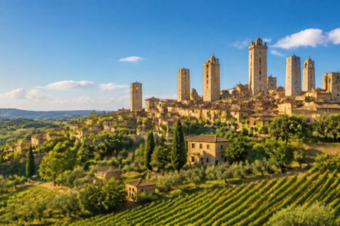 Siena, San Gimignano e Chianti